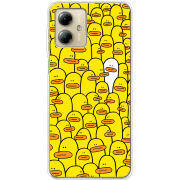 Чехол BoxFace Motorola G14 Yellow Ducklings