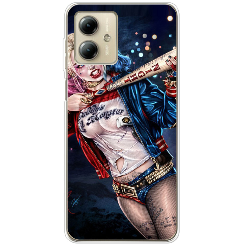 Чехол BoxFace Motorola G14 Harley Quinn