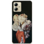 Чехол BoxFace Motorola G14 Exquisite White Flowers