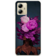 Чехол BoxFace Motorola G14 Exquisite Purple Flowers