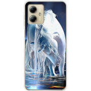 Чехол BoxFace Motorola G14 White Horse