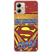 Чехол BoxFace Motorola G14 Super Dad