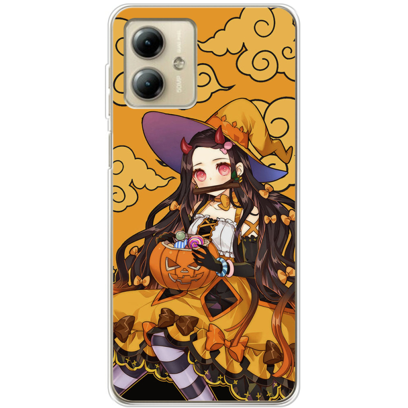 Чехол BoxFace Motorola G14 Kamado Nezuko Halloween