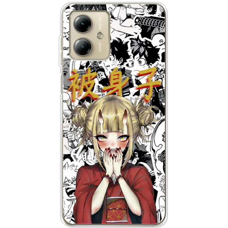 Чехол BoxFace Motorola G14 Himiko Toga - My Hero Academia