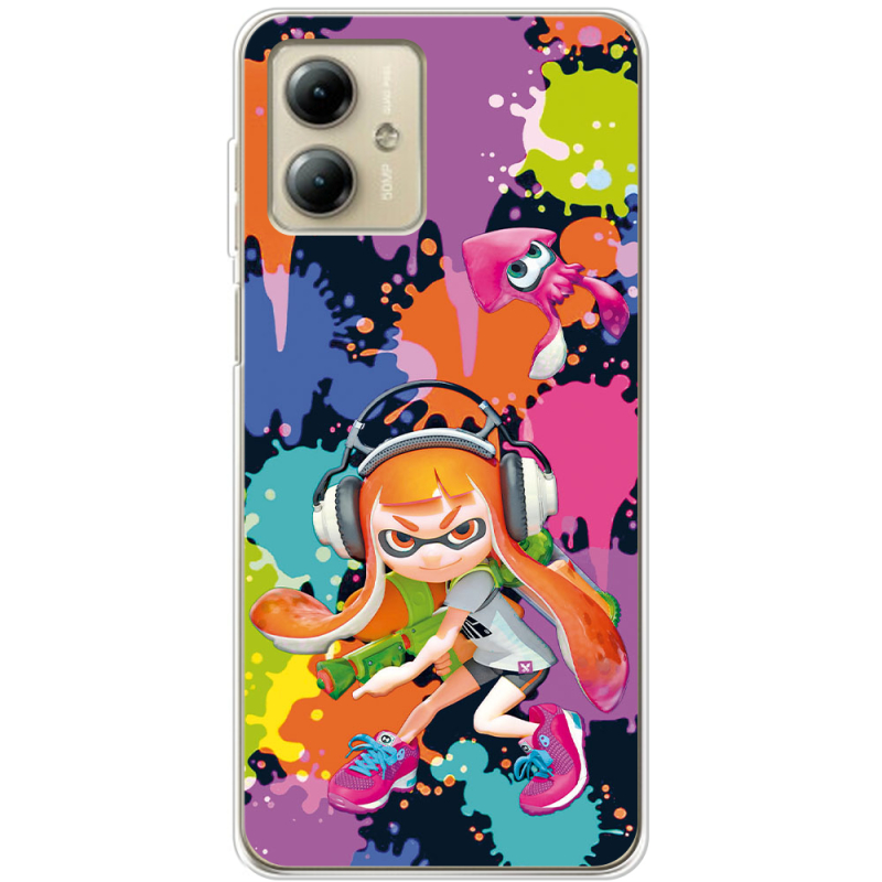 Чехол BoxFace Motorola G14 Splatoon Inklings