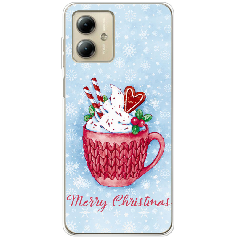 Чехол BoxFace Motorola G14 Spicy Christmas Cocoa