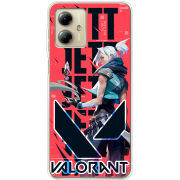 Чехол BoxFace Motorola G14 Valorant Jett