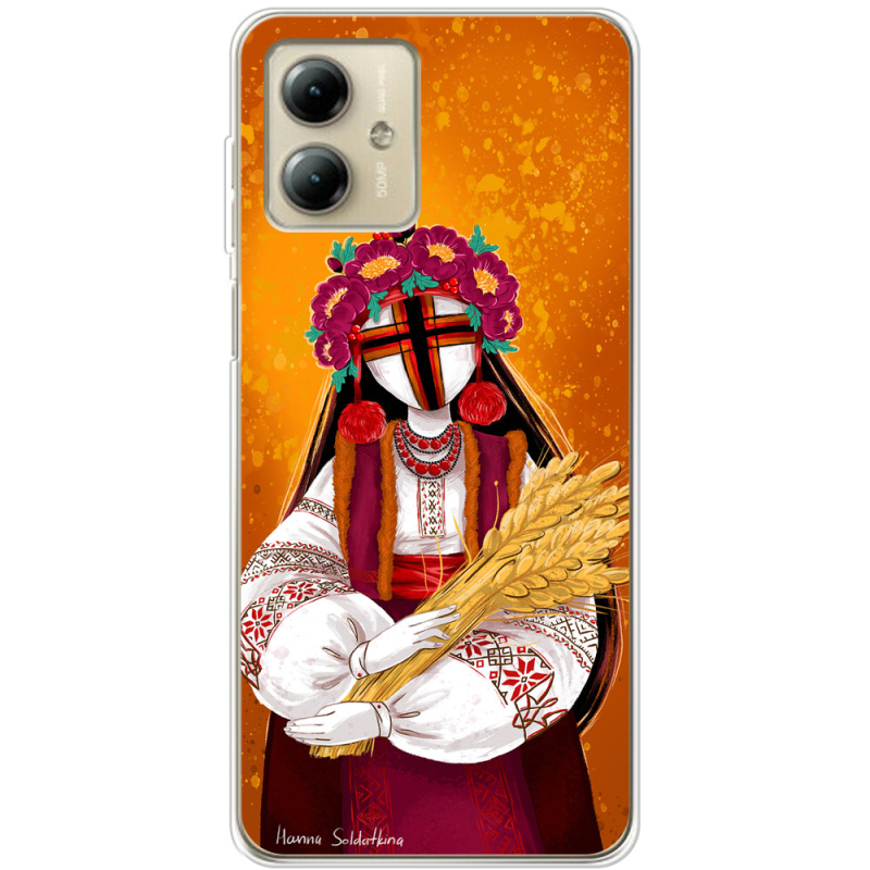 Чехол BoxFace Motorola G14 Motanka by H Soldatkina