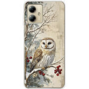 Чехол BoxFace Motorola G14 Christmas Owl