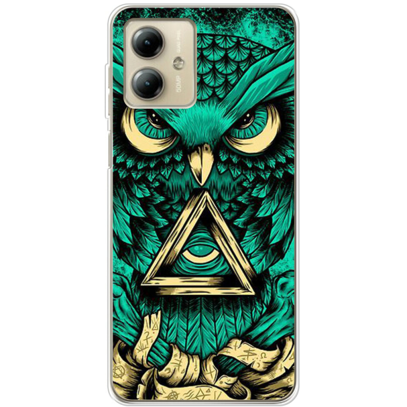 Чехол BoxFace Motorola G14 Masonic Owl