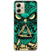 Чехол BoxFace Motorola G14 Masonic Owl