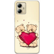 Чехол BoxFace Motorola G14 Teddy Bear Love