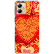 Чехол BoxFace Motorola G14 Warm Hearts