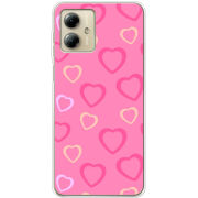 Чехол BoxFace Motorola G14 Sugar Hearts