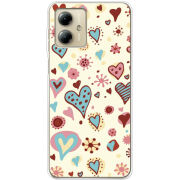 Чехол BoxFace Motorola G14 Be my Valentine