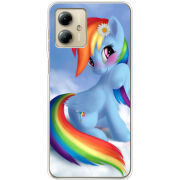 Чехол BoxFace Motorola G14 My Little Pony Rainbow Dash