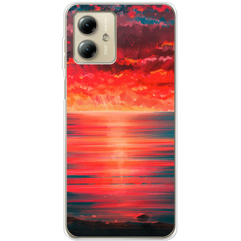 Чехол BoxFace Motorola G14 Seaside b