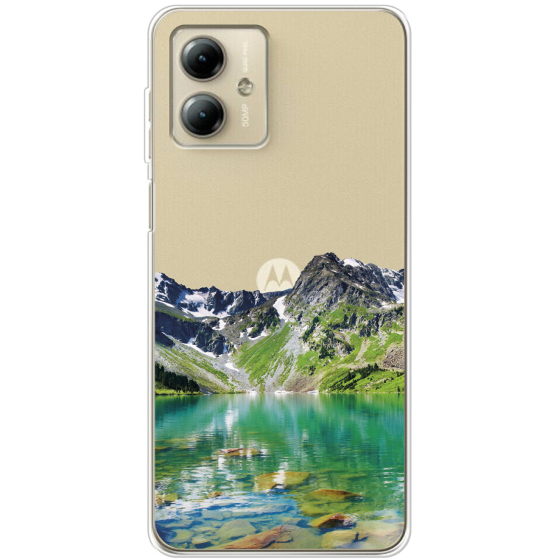 Прозрачный чехол BoxFace Motorola G14 Green Mountain