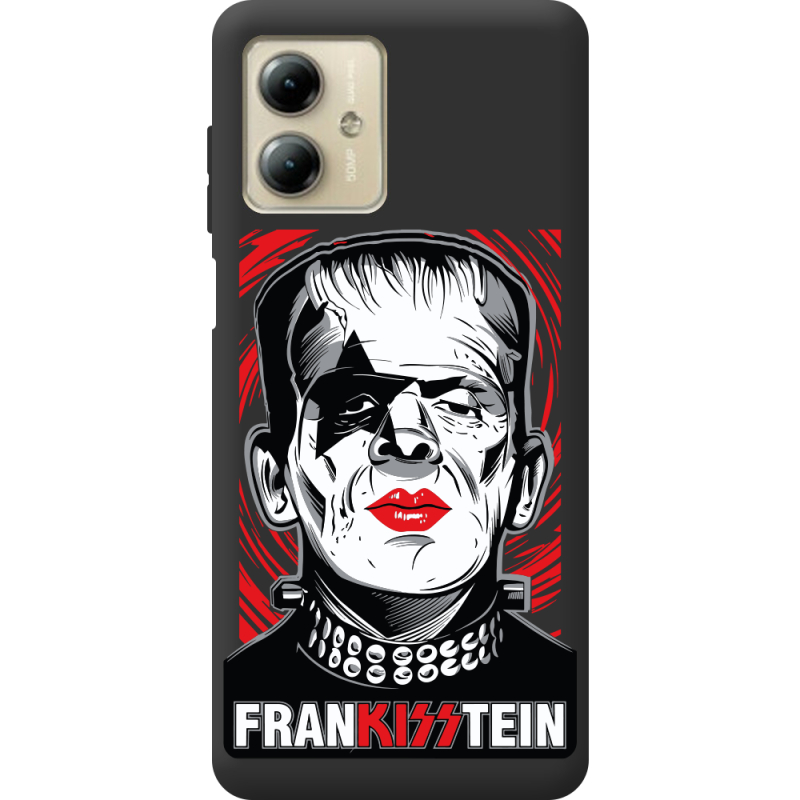 Черный чехол BoxFace Motorola G14 Frankisstein