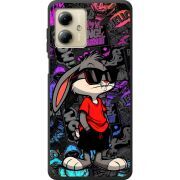 Черный чехол BoxFace Motorola G14 Малий вухань