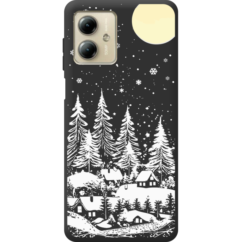 Черный чехол BoxFace Motorola G14 