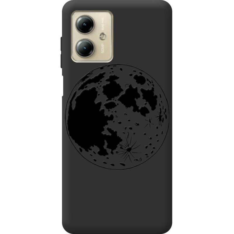 Черный чехол BoxFace Motorola G14 Planet