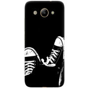 Чехол Uprint Huawei Y3 2017 Black Sneakers