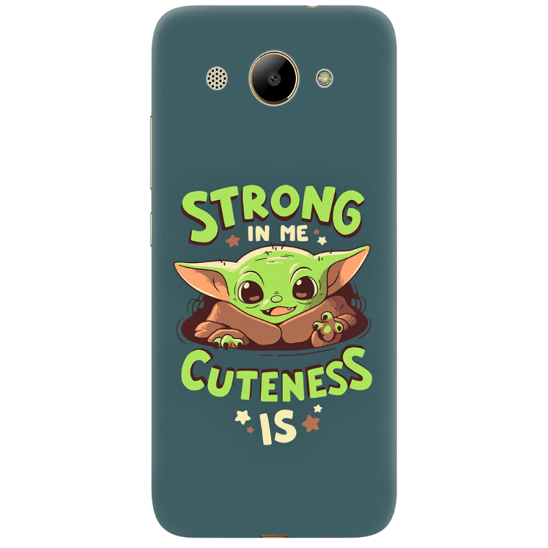 Чехол Uprint Huawei Y3 2017 Strong in me Cuteness is