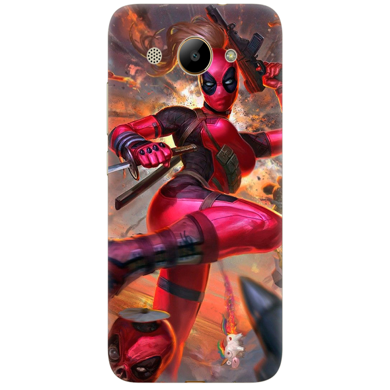 Чехол Uprint Huawei Y3 2017 Woman Deadpool