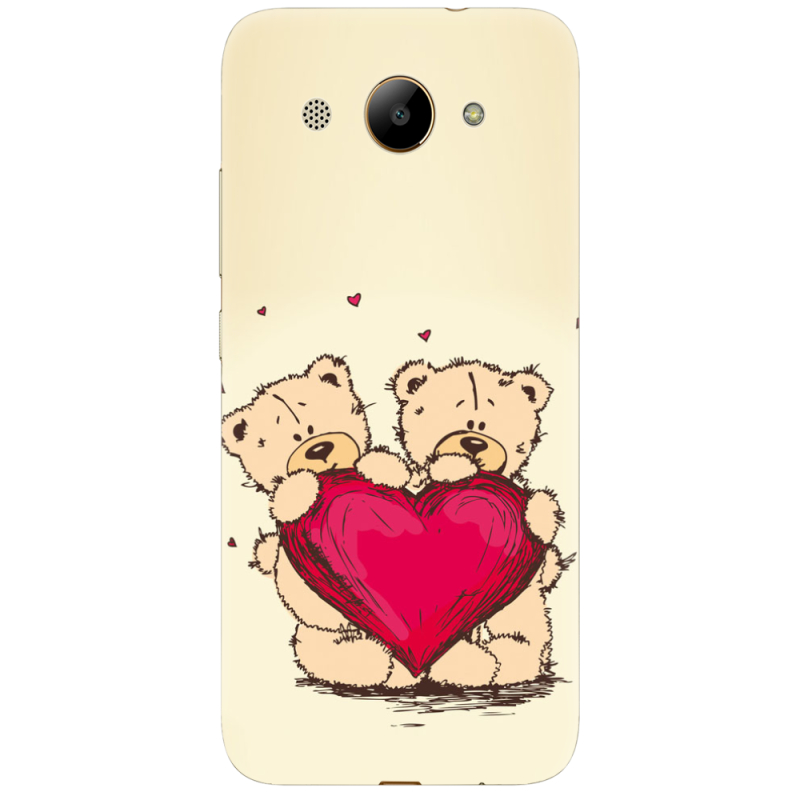 Чехол Uprint Huawei Y3 2017 Teddy Bear Love