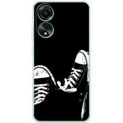 Чехол BoxFace OPPO A78 4G Black Sneakers