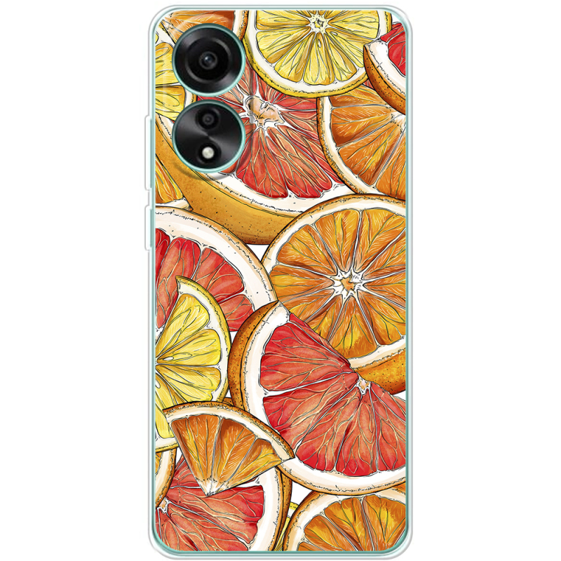 Чехол BoxFace OPPO A78 4G Citrus Pattern