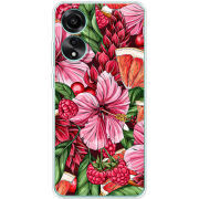 Чехол BoxFace OPPO A78 4G Tropical Flowers