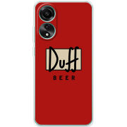 Чехол BoxFace OPPO A78 4G Duff beer