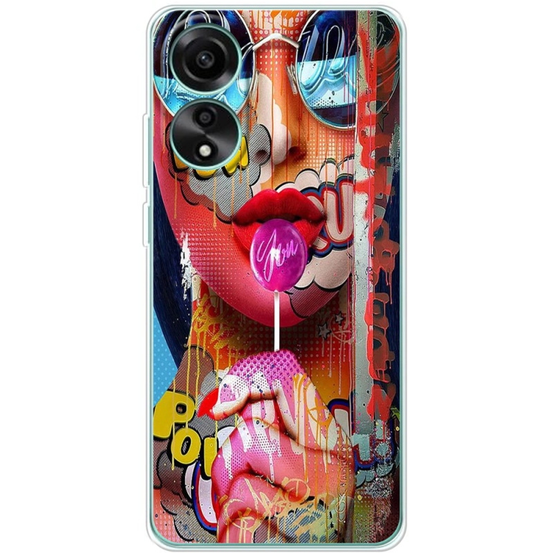 Чехол BoxFace OPPO A78 4G Colorful Girl