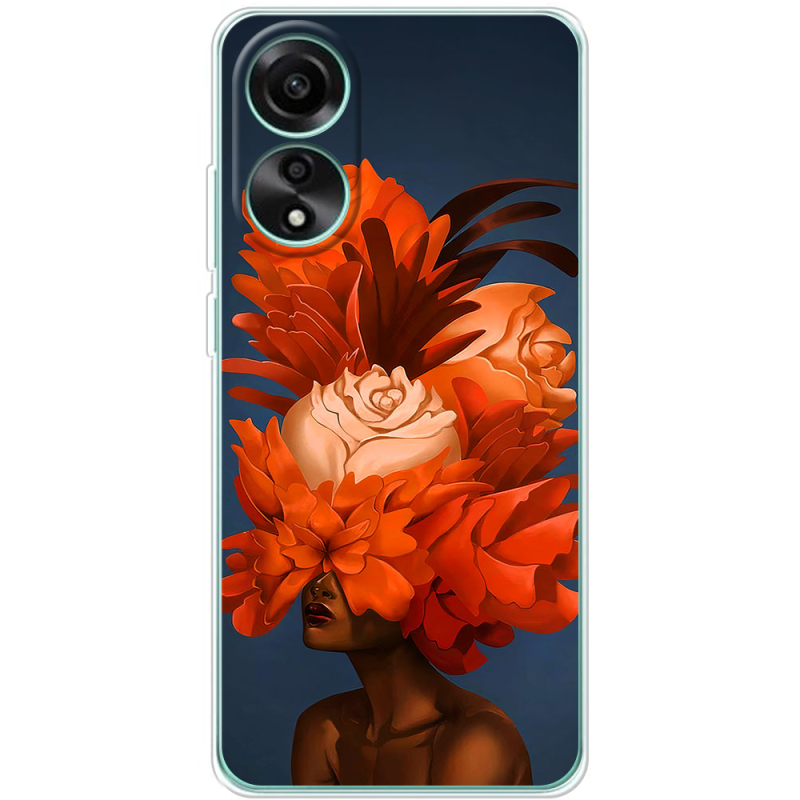 Чехол BoxFace OPPO A78 4G Exquisite Orange Flowers