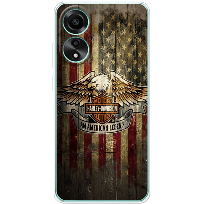 Чехол BoxFace OPPO A78 4G Harley An American Legend