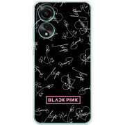 Чехол BoxFace OPPO A78 4G Blackpink автограф