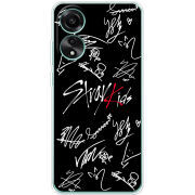 Чехол BoxFace OPPO A78 4G Stray Kids автограф