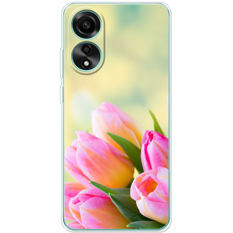 Чехол BoxFace OPPO A78 4G Bouquet of Tulips