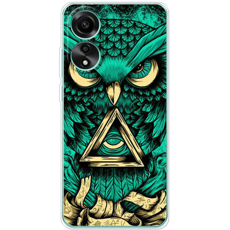 Чехол BoxFace OPPO A78 4G Masonic Owl