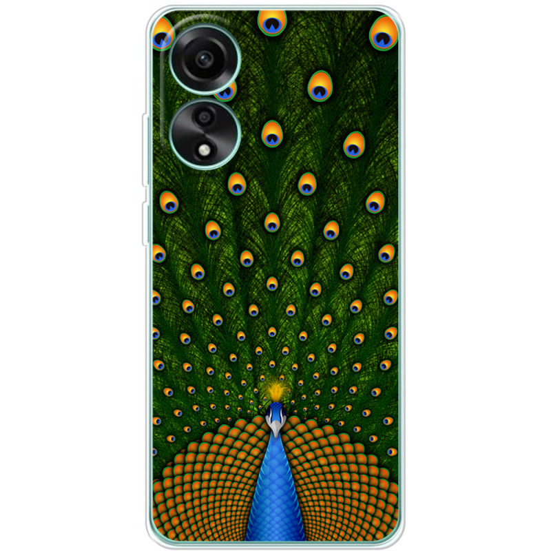 Чехол BoxFace OPPO A78 4G Peacocks Tail