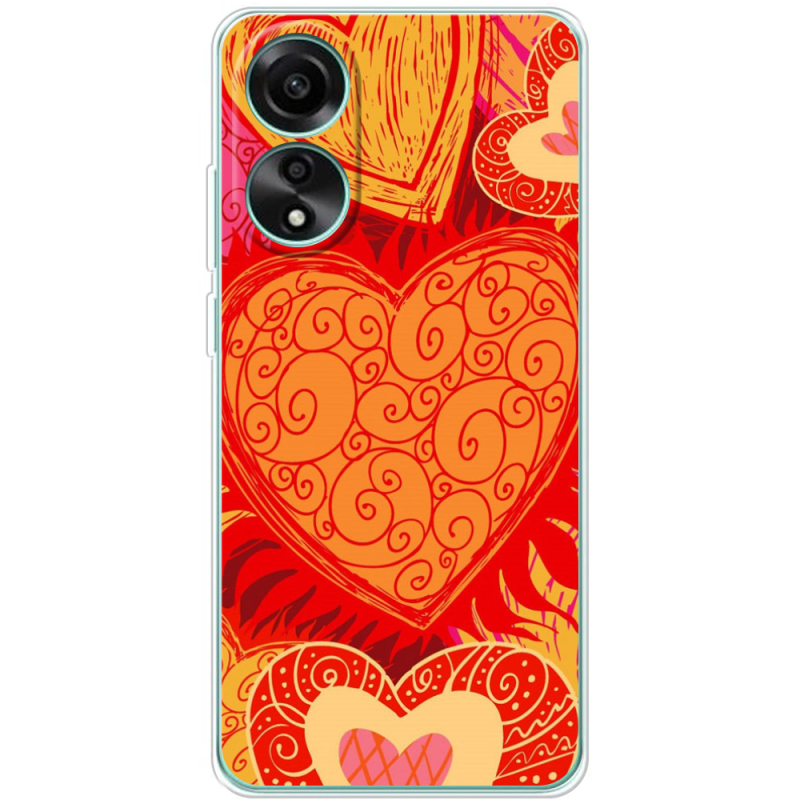 Чехол BoxFace OPPO A78 4G Warm Hearts