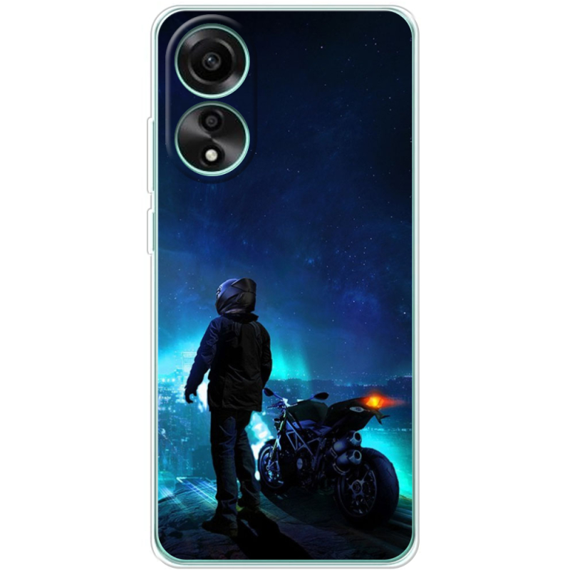 Чехол BoxFace OPPO A78 4G Motorcyclist