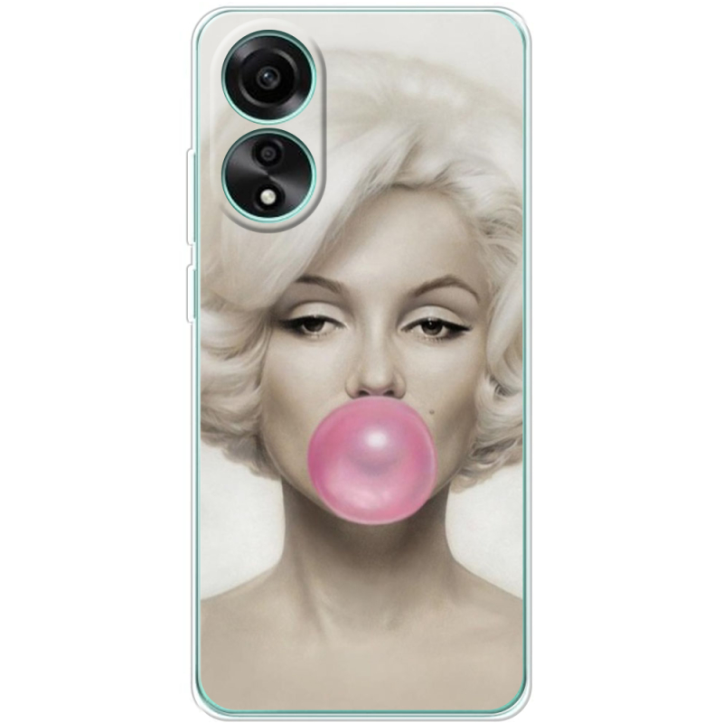 Чехол BoxFace OPPO A78 4G Marilyn Monroe Bubble Gum