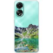 Прозрачный чехол BoxFace OPPO A78 4G Green Mountain