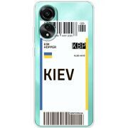 Прозрачный чехол BoxFace OPPO A78 4G Ticket Kiev