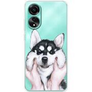 Прозрачный чехол BoxFace OPPO A78 4G Husky