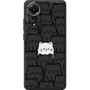Черный чехол BoxFace OPPO A78 4G 