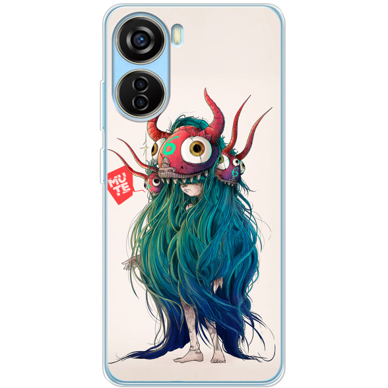 Чехол BoxFace ZTE Blade V40 Design Monster Girl